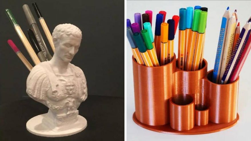 13 Cool 3D Printed Pencil And Pen Holders With Links 3Dsourced 13 Cool 3D Printed Pencil And Pen Holders With Links 3Dsourced