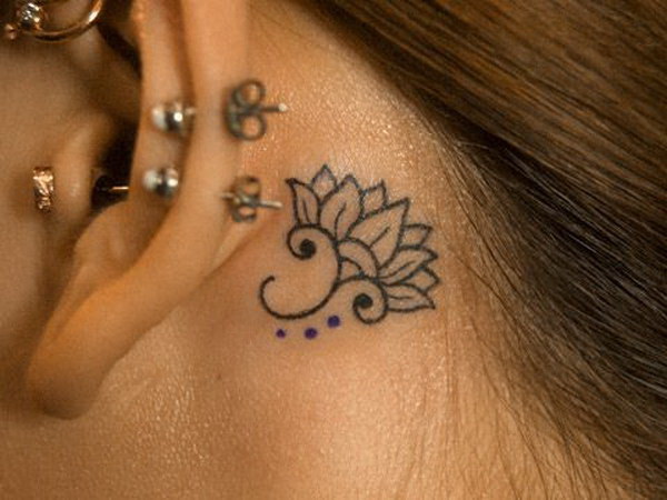 70 Pretty Behind The Ear Tattoos For Creative Juice 70 Pretty Behind The Ear Tattoos For Creative Juice