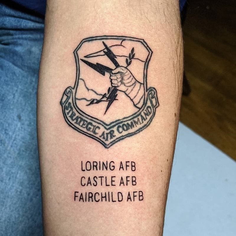 Air Force Tattoo Ideas: Bold Designs for Service Pride