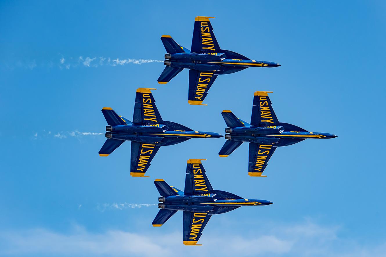 Blue Angels Thrill Colorado Springs Sky Show Airshow Spectacle Blue Angels Thrill Colorado Springs Sky Show Airshow Spectacle
