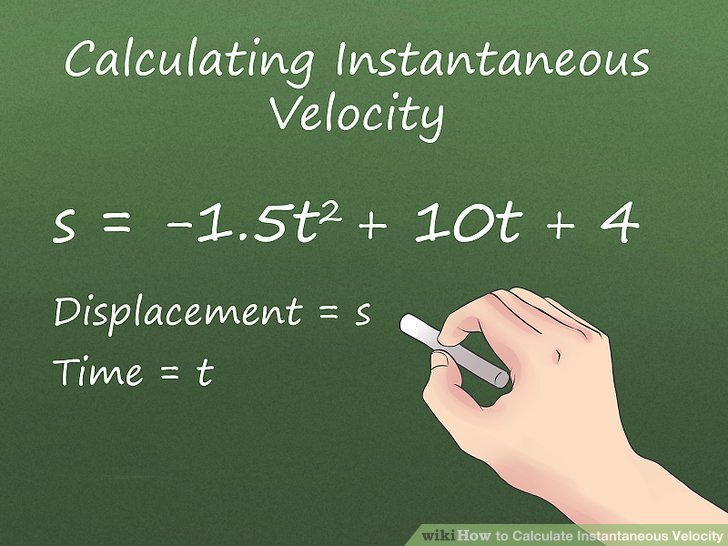 Calculate Average Instantaneous Velocity From A Position Function Calculate Average Instantaneous Velocity From A Position Function
