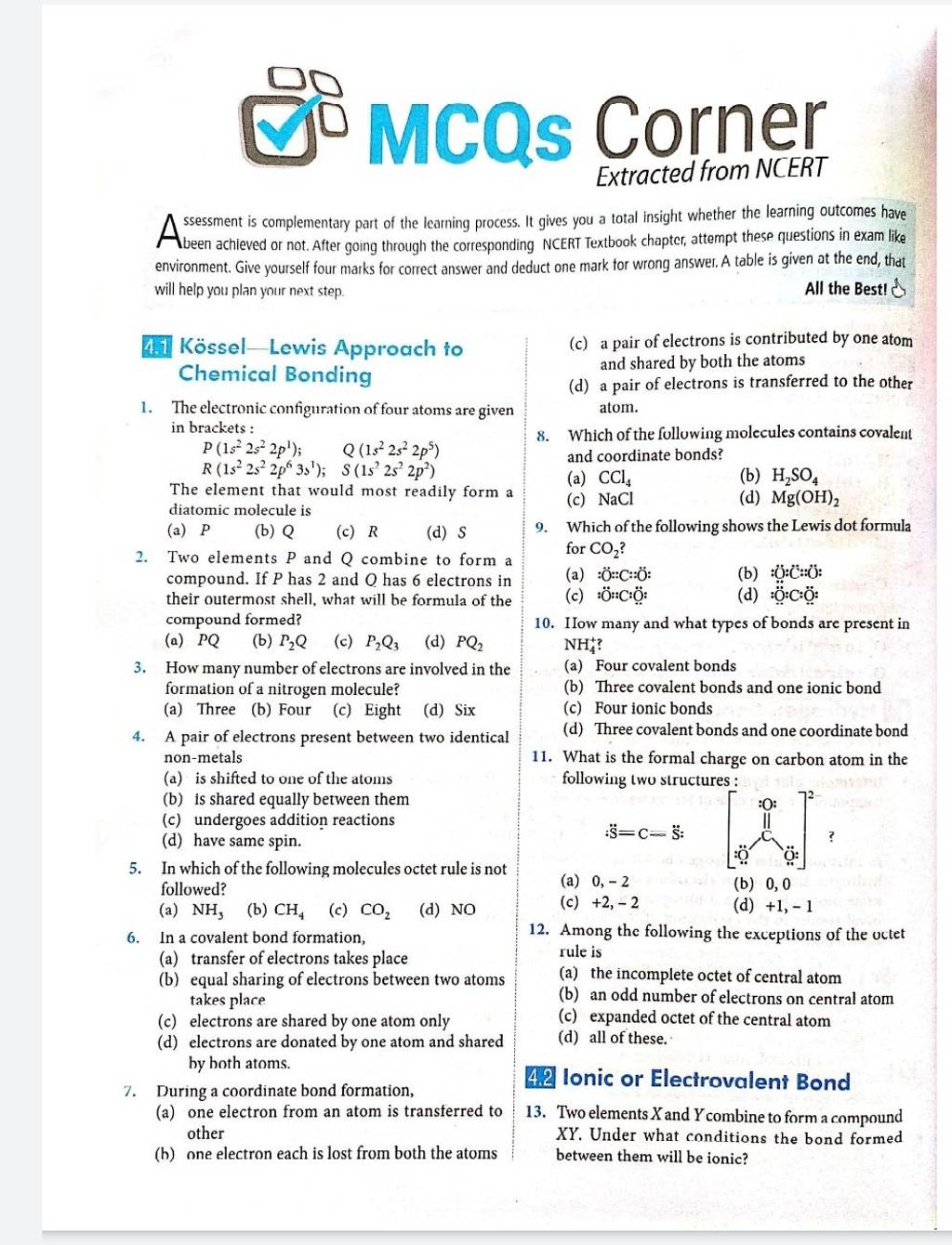 What is the Charge of a Carbon Atom?