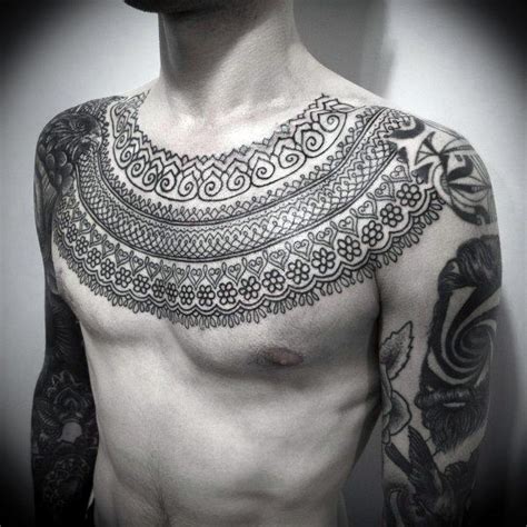 Bold Collar Tattoos for Men: Stand Out Styles Bold Collar Tattoos for Men: Stand Out Styles