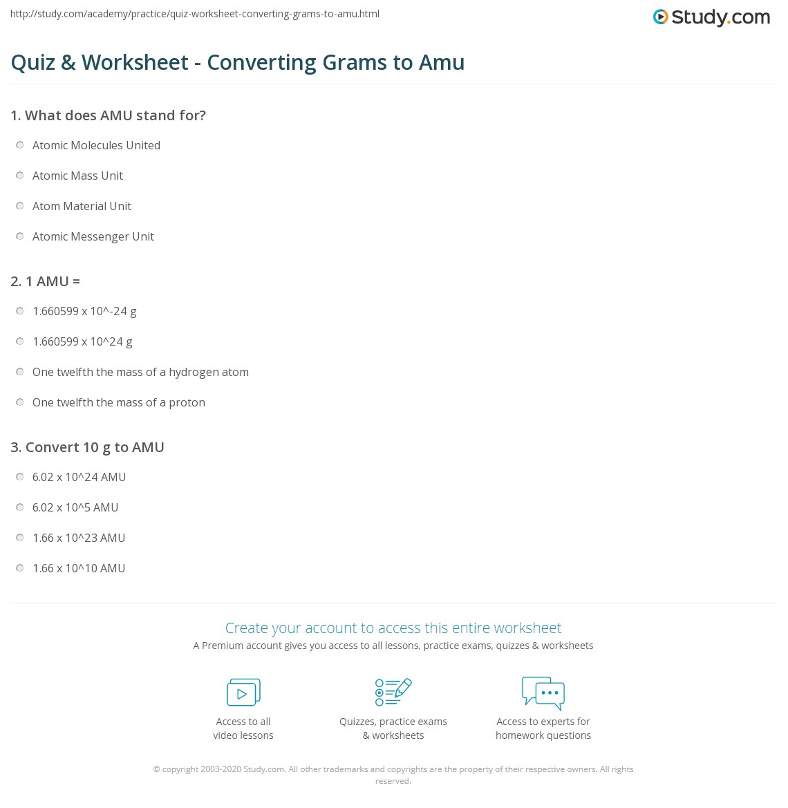 Convert Grams to AMU: Quick & Easy Guide
