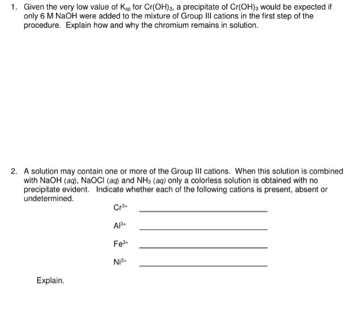Chromium Hydroxide (Cr(OH)3): Properties and Uses