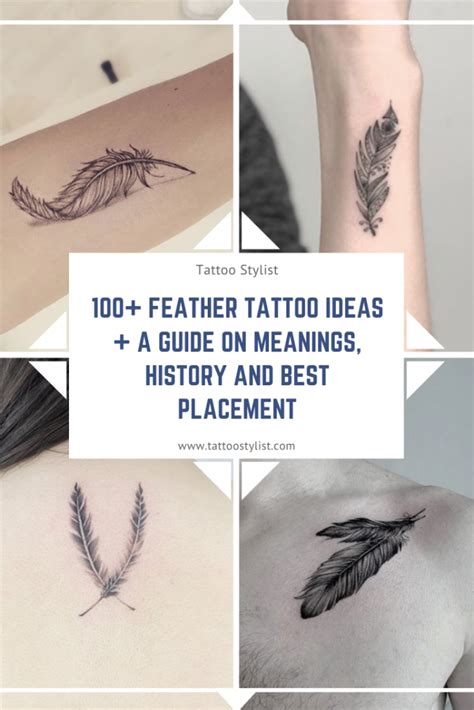 Feather Tattoo Ideas Guide On Meaning And History Artofit Feather Tattoo Ideas Guide On Meaning And History Artofit