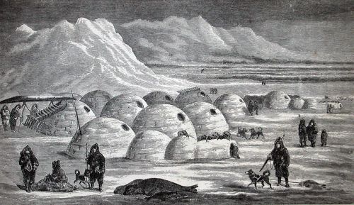 Inuit Tribe Shelter Inuit Tribe Shelter