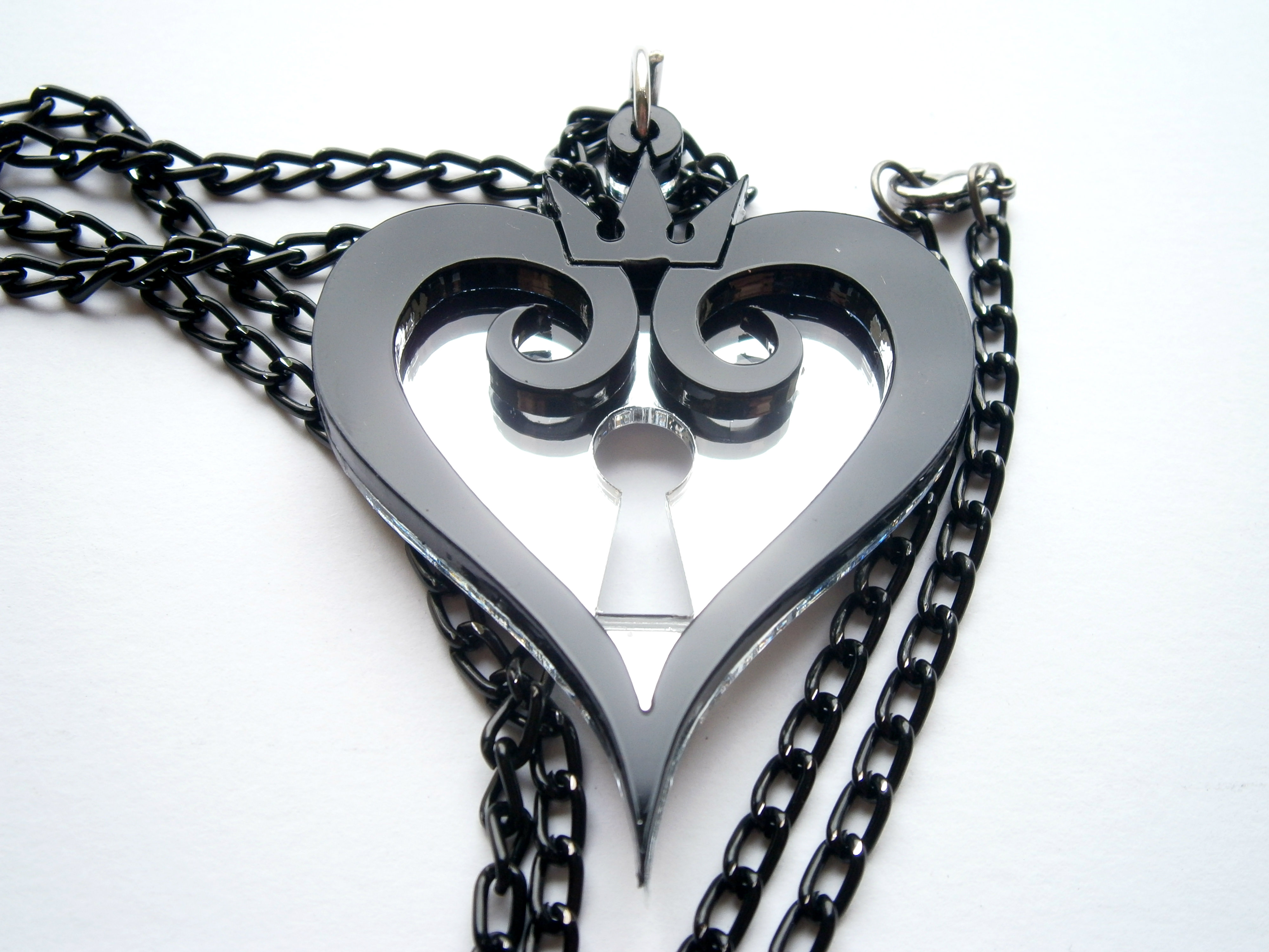 Kingdom Hearts Necklace: 3D Print Your Own Keyblade Charm