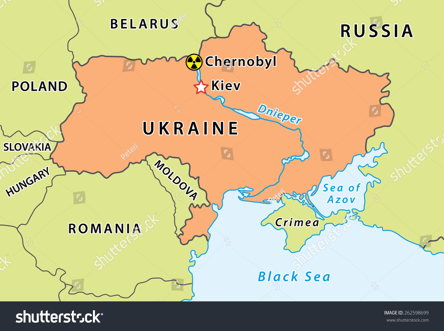 Chernobyl on a Labeled Map of Ukraine: Key Locations Explained Chernobyl on a Labeled Map of Ukraine: Key Locations Explained