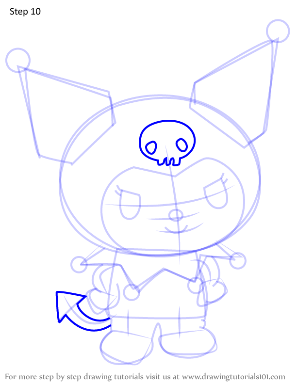 Learn How To Draw Kuromi From Hello Kitty Hello Kitty Step By Step Learn How To Draw Kuromi From Hello Kitty Hello Kitty Step By Step