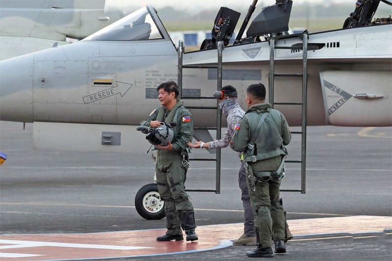 Marcos Relishes Fantastic Fighter Jet Experience Marcos Relishes Fantastic Fighter Jet Experience