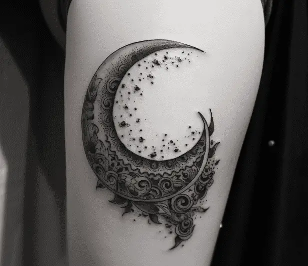 Moon Tattoo Meaning: Symbolism & Design Ideas Revealed