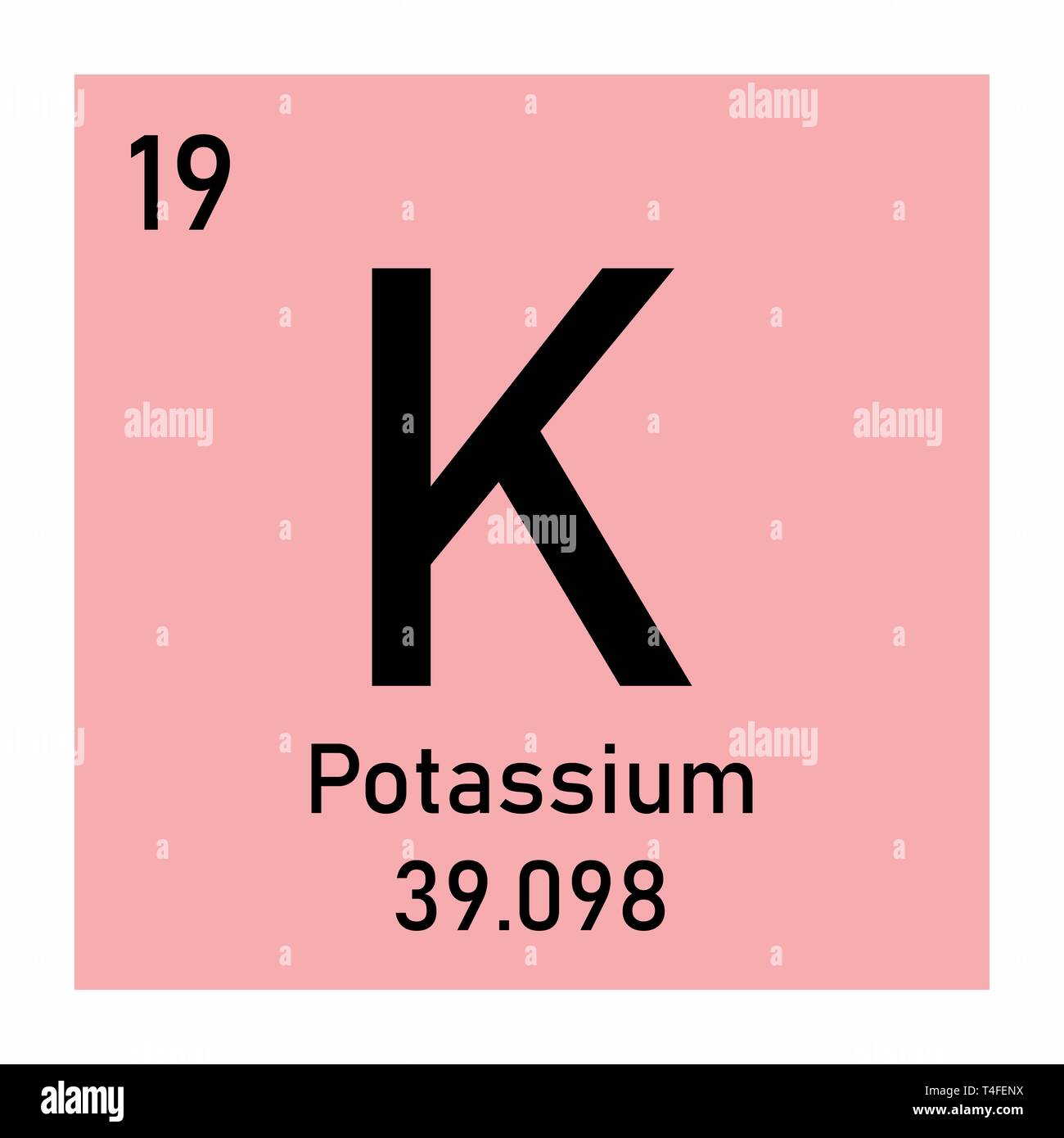 Potassium Atomic Structure Hi Res Stock Photography And Images Alamy