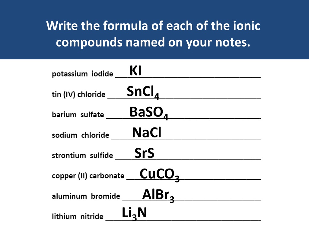 Ppt Ionic Compounds Powerpoint Presentation Free Download Id 3730496 Ppt Ionic Compounds Powerpoint Presentation Free Download Id 3730496