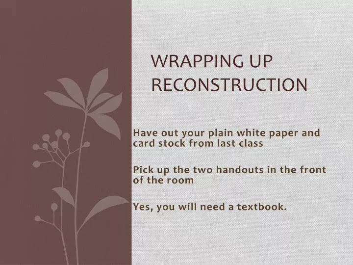 Ppt Wrapping Up The Constitution Powerpoint Presentation Id 2570696 Ppt Wrapping Up The Constitution Powerpoint Presentation Id 2570696