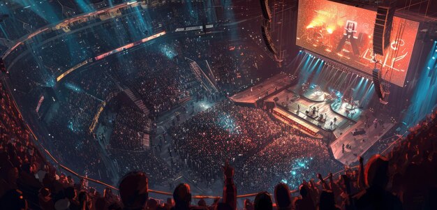 Premium Photo Concert World Tour Visual Photo Album Full Of Music Premium Photo Concert World Tour Visual Photo Album Full Of Music