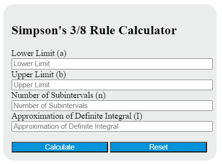 Simpson's Rule Calculator: Accurate Integration Made Easy