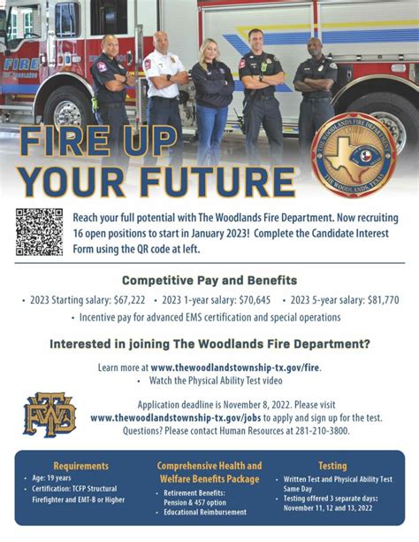 The Woodlands Fire Department Opens Recruitment For New Fire Company Hello Woodlands The Woodlands Fire Department Opens Recruitment For New Fire Company Hello Woodlands