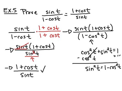 Trigonometry Proving Examples Trigonometry Proving Examples
