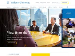 Widener University Band Scholarships In Color Guard For International